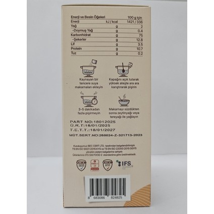 Tam Buğdaylı Makarna Rigatoni 250 gr fırsatları