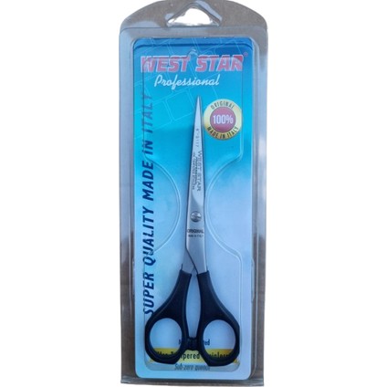 İtalyan 6 inç Plastik Saplı Berber Makası