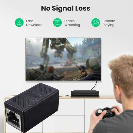 2 Adet Yeni Mini Siyah RJ45 Ağ Çift Geçişli Ağ Adaptörü Lan Taşınabilir Kablo Malzemeleri Genişletici Konnektör Bağlantısı Ethern N1Z5 (Yurt Dışından) fiyatları