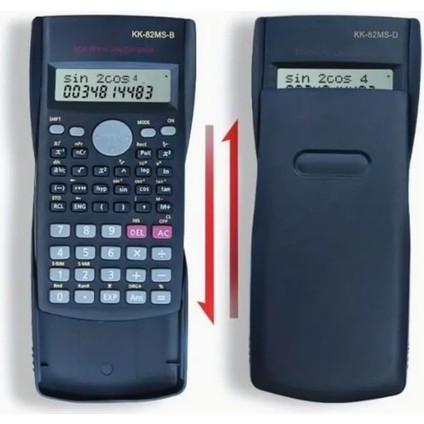 Bilimsel Hesap Makinesi Fonksiyonel ve Kapaklı Mühendislik ve Matematik Kullanımları Için