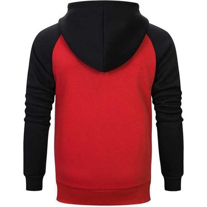 Burzum Logo Yazı Kırmızı Renk Reglan Kol Kapşonlu Sweatshirt fiyatları