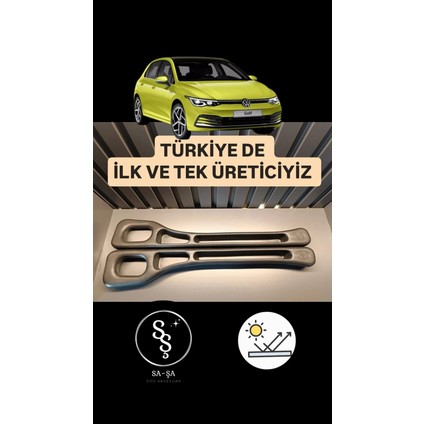 Sasa Volkswagen Golf Model Uyumlu Oto Ön Koltuk Arası Organizeri Boşluk Doldurma Aparatı