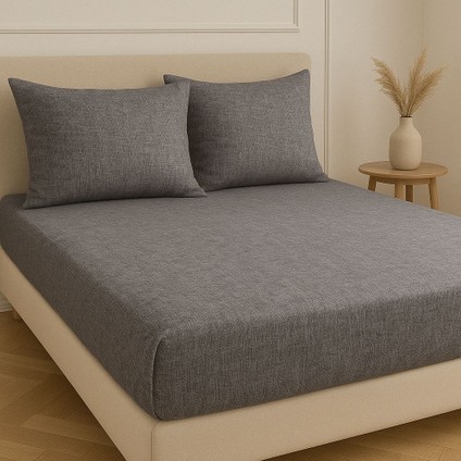 Lastikli Çarşaf ve 2 Adet Yastık Kılıfı