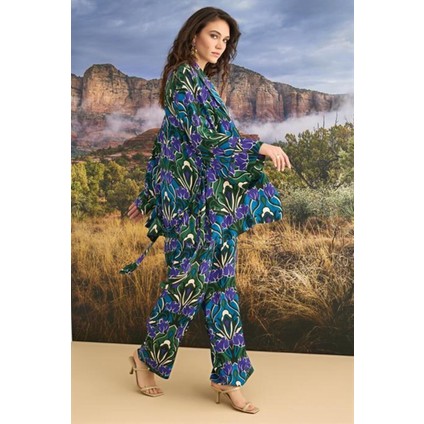 36136 Monamise Kadın Çiçek Desenli 3'lü Pijama Takımı fiyatları