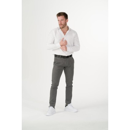 Esnek Kumaş Slim Fit Chino Erkek Pantolon Antrasit modelleri