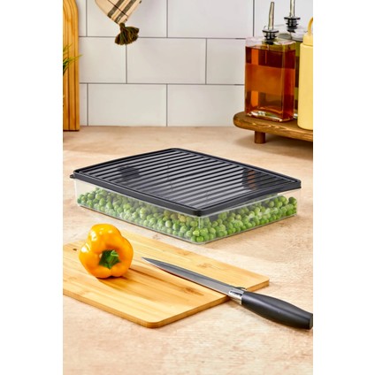 Hava Geçirmez, Dondurucu Uyumlu 4’lü Saklama Kabı Seti 2.5l (Toplam 10L) ile Tazelik ve Düzen indirimleri