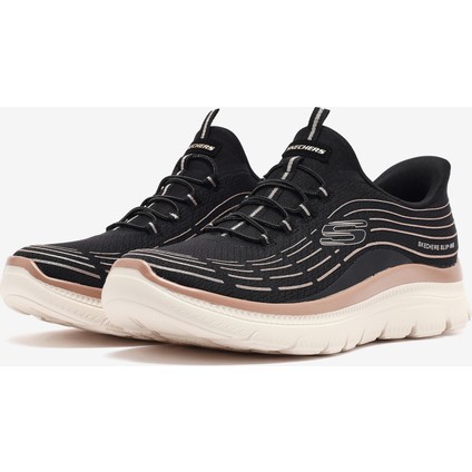 Summits Plus-Soft Luster Kadın Siyah Spor Ayakkabı 150611 Bkrg modelleri