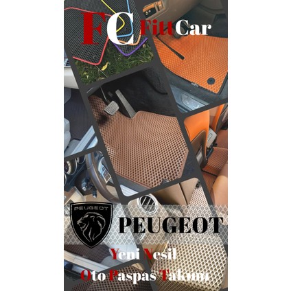 Fittcar Peugeot 2008 2020 - 2024 Akıllı Oto Paspas Takımı Eva Mat