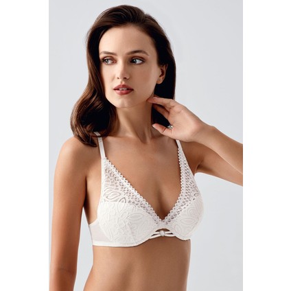 Push Up Dantel Detaylı Sütyen C18345 Ekru fiyatları