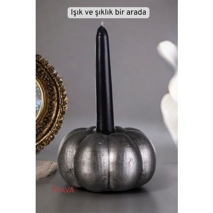 Luxury Şamdan Mumluk Dekoratif Mumluk Tealight Mumluk Gümüş Eskitme Renk Model 34 1 Adet