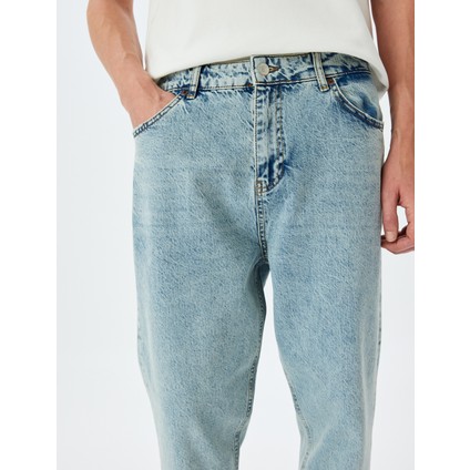 Yeni Sezon Loose Fit Kot Pantolon - Steve Jean indirimleri