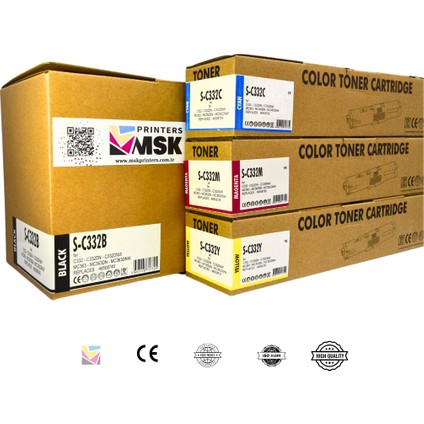 Oki MC363 Uyumlu Toner Seti