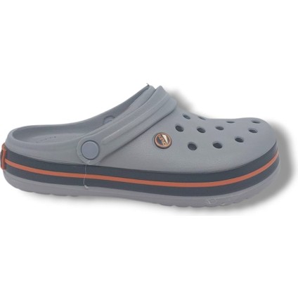 Cflex 145 Unisex Gri Turuncu Siyah Sabo Terlik Sandalet