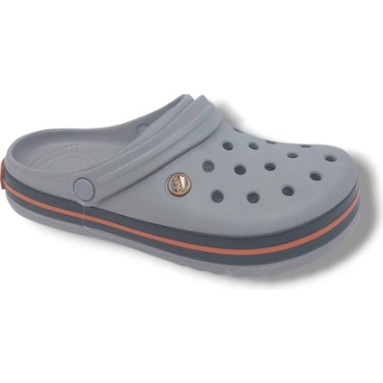 Cflex 145 Unisex Gri Turuncu Siyah Sabo Terlik Sandalet modelleri