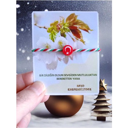 Marteniçka Ayyıldızlı Sevgili Arkadaş Eş Hediyelik Şans Uğur Bereket Bilekliği