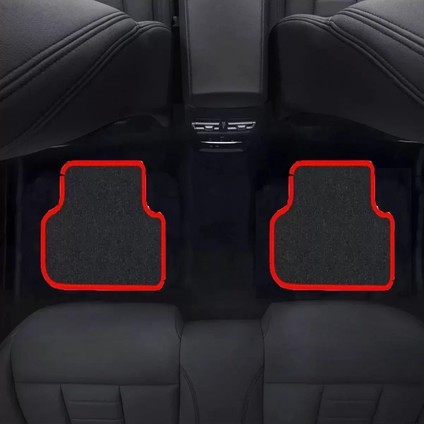 Mercedes B W245 2005-2011 Siyah Halı Kırmızı Kenar Petek Topuk fiyatları