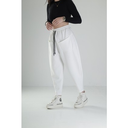 Önden Cepli Ekru Baget Pantolon fiyatları