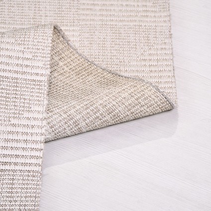 Evora EP09 Bej Sisal Yıkanabilir Silinebilir Tozmaz Salon Antre Mutfak Halı Yolluk Kilim
