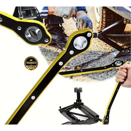 Renault Kangoo 2007-2008-2009-2010-2011-2012-2013-2014 Oto Kriko 1.5 Ton Evrensel Siyah/kırmızı