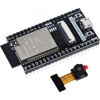 ESP32 Cam Geliştirme Kartı ESP32-WROVER-DEV CH340C Wifi Modülü OV2640 Kamera ile ESP32-CAM ESP32-WROVER, Kaynak Yok (Yurt Dışından) fiyatları