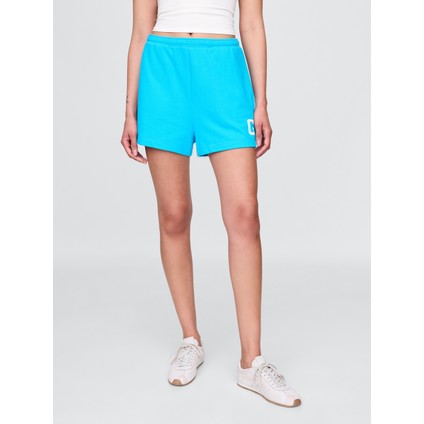 Kadın Mavi Heavyweight Fransız Havlu Kumaş Classic Sweat Şort indirimleri