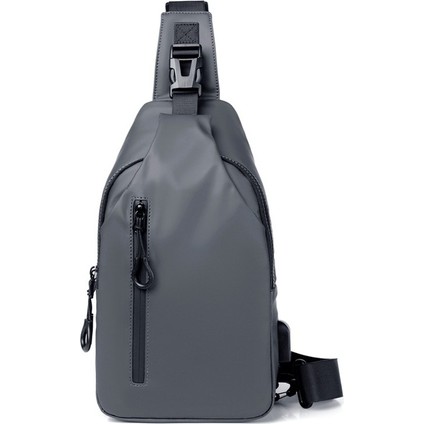 Yeni Açık Büyük Kapasiteli Messenger Çanta Erkek Göğüs Çantası Moda Basit Moda Moda Omuz Çantası (Yurt Dışından)