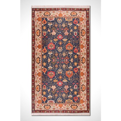 Sultan Dijital Baskılı Şönil Halı | Klasik Şıklık, Modern Konfor | Kaymaz, Yıkanabilir, Toz Tutmaz