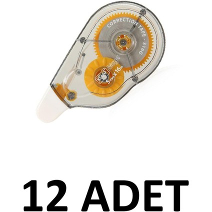 12 Adet Şerit Daksil 5mmx 16M Şerit Düzeltici fiyatları