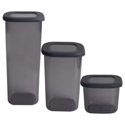 3 Boy Erzak Saklama Kabı