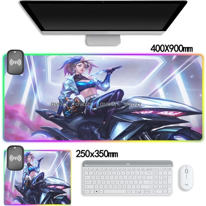 Ovozı Rgb 60×30CM Ekstra Büyük Fare ve Klavye Pedi (Yurt Dışından)