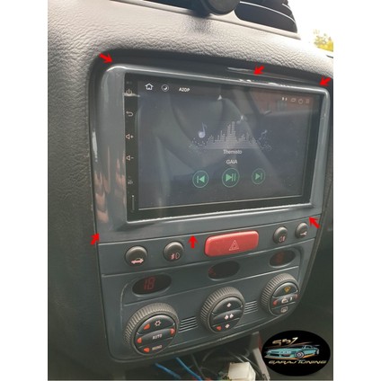 Alfa 147 Gt Teyp Çerçevesi 2dın1