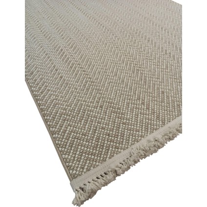 Panama 1108 Bej Bukle Dokuma Bohem Tarzı Koridor Halısı Salon Halısı Mutfak Halısı Oturma Odası Halısı Modern Makine Halısı fırsatları