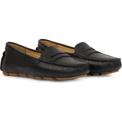 Hakiki Deri Kadın Loafer Ayakkabı 700901 fırsatları