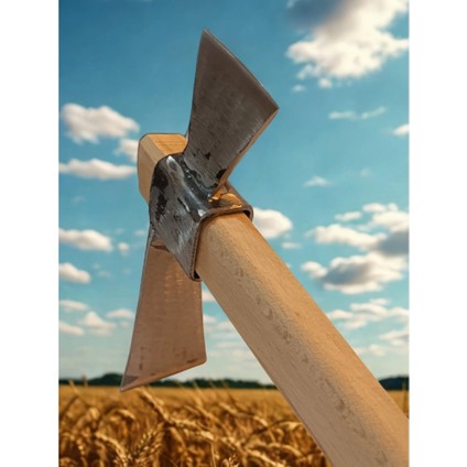 Sürmene Makas Çeliği Paltalı Kazma Bahçe Tarla Hobi 45CM Profosyonel