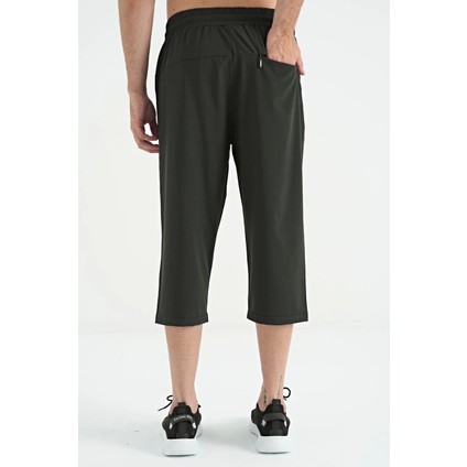 Tommy Lıfe Siyah Bağcıklı Standart Kalıp Fermuar Cepli Kapri 83096 fırsatları