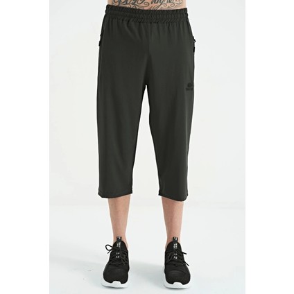 Tommy Lıfe Siyah Bağcıklı Standart Kalıp Fermuar Cepli Kapri 83096 indirimleri