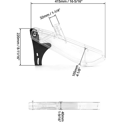 Masa Testeresi Koruyucu Koruma Kılıfı, 7-12 Inç Masa Testereleri Için Toz Önleyici Ağaç Işleme Güvenlik Kabuğu (Yurt Dışından) fiyatları
