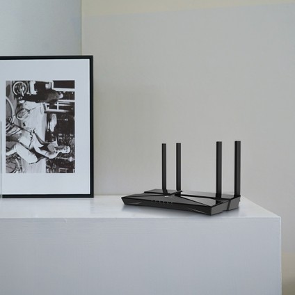 Archer AX23 | Dual-Band Wi-Fi 6 Router | Fiber Destekli | AX1800 Mbps | 4 Gigabit LAN Port | WPA3 | Çift Çekirdekli CPU | Oyun için İdeal | Xbox/PS/Steam/4K