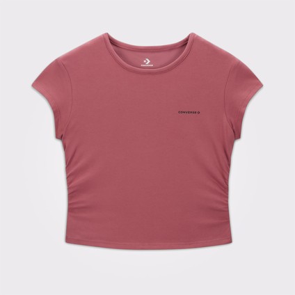 Wordmark Kadın Pembe T-Shirt