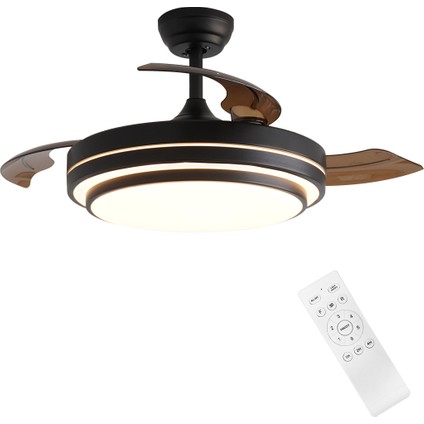 Dlc Vespero LED Tavan Vantilatörü Kumandalı 106 cm
