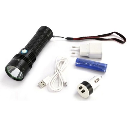 Baretta TK92 2000 Lümen Amerikan L2 LED Profesyonel Şarjlı El Feneri