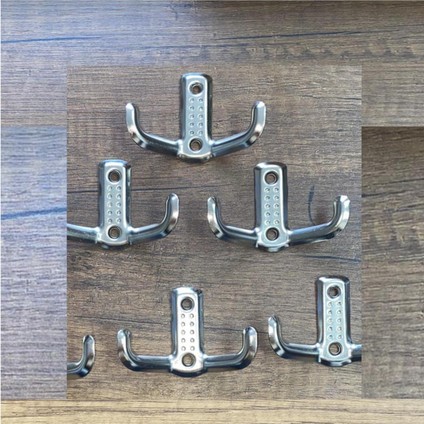 Kenzlife Askılık Tokadi Mat Gri Renk Suntalam 5 Adet Metal Krom Renk Portmanto fiyatları