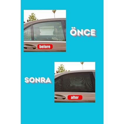 Toyota Yaris 2020 ve Sonrası Hatchback Uyumlu Yan Cam Güneşliği Ön Veya Arka modelleri