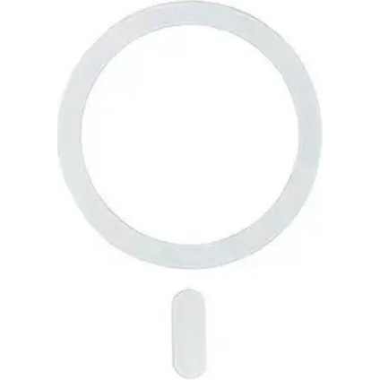 Magsafe Sticker Için Metal Plaka Yüzüğü Manyetik Destek Yüzüğü Evrensel Kablosuz Şarj Cihazı Iphone Için Cep Telefon Sayfası 15PRO Xiaomi 1 Pc Beyaz (Yurt Dışından)