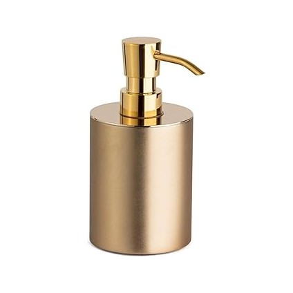 System Tezgah Üstü Sıvı Sabunluk 250 ml Gold Branch-Gold Renk 160X80X103 mm Gold Tek Ebat BA2003 00