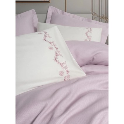 Cotton Box Serenity Bambu Çift Kişilik Pike Takımı Vaila Lila modelleri