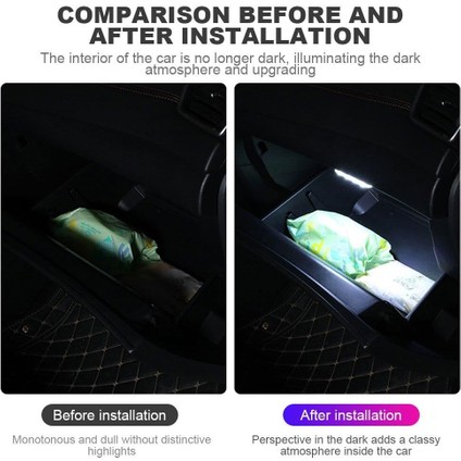 Manyetik LED Atmosfer Işığı – USB Şarjlı, Dokunmatik Anahtarlı, Araba Için Tekli Paket | Modern Tasarım, Kolay Kurulum, Şık Ambiyans Bagaj Torpido Aydınlatma HSN13 fiyatları