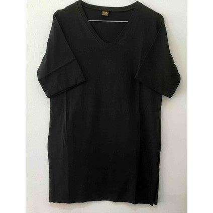 Kadın Lazer Kesim Yırtmaçlı Tişört Beden ( L)