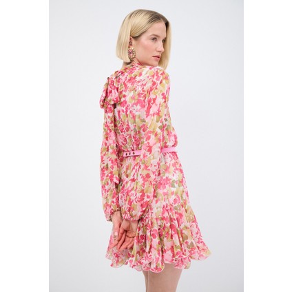 Mert Aslan Desenli Şifon Elbise indirimleri