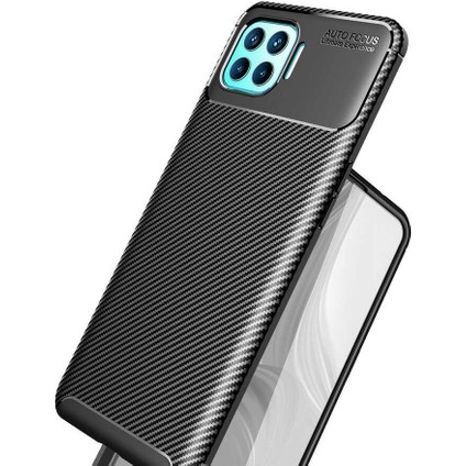 Oppo Reno 4 Lite Kılıf Kflg Negro Silikon Kapak-Siyah fiyatları